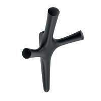 Крючок мебельный WALENCIA, черный матовый — купить оптом и в розницу в интернет магазине GTV-Meridian.