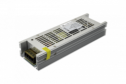 Блок питания для светодиодов 220/12V 200W, IP20, компактный (узкий) — купить оптом и в розницу в интернет магазине GTV-Meridian.